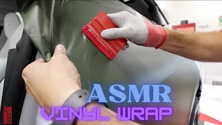 The Best ASMR Vinyl Wrapping Tesla