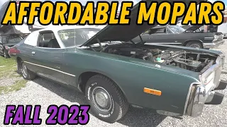 Affordable Mopar Cars for Sale at the Fall Carlisle 2023