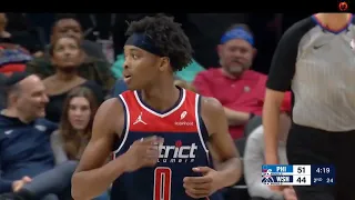 Highlight Reel: Philadelphia 76ers vs. Washington Wizards - February 10, 2024 Game