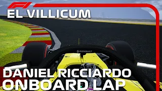 F1 2020 San Juan Villicum Circuit | Daniel Ricciardo Onboard | Assetto Corsa