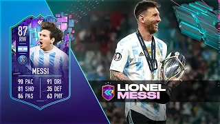 BETTER MESSI WITH PACE?! 🤔 87 FLASHBACK LIONEL MESSI META PLAYER REVIEW - FIFA 23 ULTIMATE TEAM