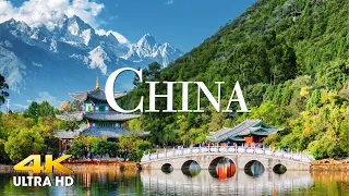 FLYING OVER CHINA (4K UHD) - Relaxing Music Along With Beautiful Nature Videos - 4K Video Ultra HD