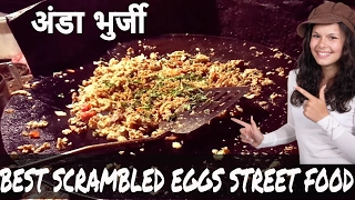 Street Food EGG BHURJI अंडा भुर्जी | Omelette Bhurji | Scrambled Eggs 😋 WORLD BEST STREET FOOD