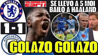 GOLAZO AL MINUTO 90 BRUTAL MOISÉS CAICEDO DESTROZÓ A HAALAND CON GOLAZO VS MANCHESTER CITY SORPRENDE