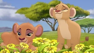 Lion Guard: Tiifu, Zuri & Kiara | Baboons! HD Clips