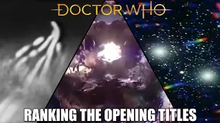 Doctor Who - Ranking the Opening Titles (1963-2019)