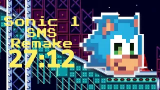 Sonic 1 SMS Remake in 27:12!