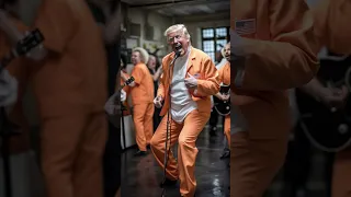 A Presidential Performance: Trump Sings Jailhouse Rock in Detention