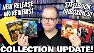 BLURAY/4K COLLECTION UPDATE! ** New Release Reviews, Unboxings, And Subscriber Mail!