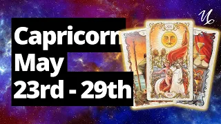 CAPRICORN - You are a SUCCESS STORY! A UNIQUE Period of Time is Here! May 23rd - 29th Tarot Reading