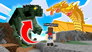 We Found GODZILLA And A GIANT KAIJU ARMY ... And They DESTROYED The WORLD - Minecraft Mods Gameplay