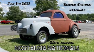 2023 Nostalgia Nationals @ Beaver Springs Dragway • July 8th 2023 • Gassers • Super Stock • FED