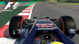 F1 2016 Onboard | Hungaroring | Toro Rosso