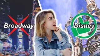 Is Disney Entertainment better than Broadway?