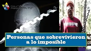 Personas que sobrevivieron a lo imposible