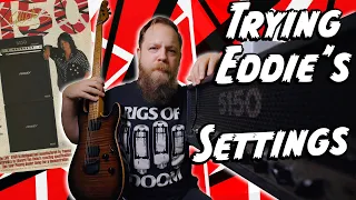 Trying Eddie's 5150 Amp Settings!