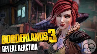 BORDERLANDS 3 GAMEPLAY REVEAL REACTIONS!!!