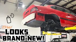 Restoring the underside of my E36 (HUGE TRANSFORMATION)