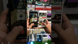 IPHONE 11 vs IPHONE 8 Plus Camera Test Who win??#shorts