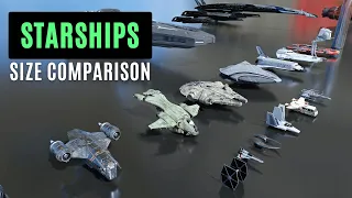 Starships Size Comparison 3D 🛸