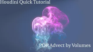 Particle Advection || Houdini Quick Tutorial
