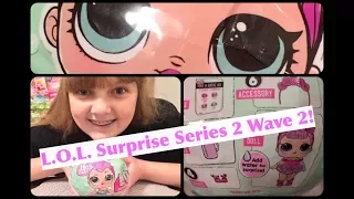 NEW FALL 2017 SERIES 2 WAVE 2 L.O.L. LOL Surprise – Opening Our First New Doll! #CollectLOL
