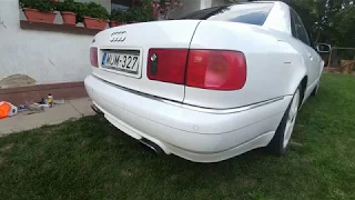 Audi S8 2000 Supersport GMBH exhaust test