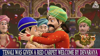Tenali Was Given A Red Carpet Welcome By Devaraya | DHIRA Kannada | Mocap Film | A Theorem Studios