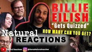 Billie Eilish gets QUIZZED by Rainn Wilson on ‘The Office' | Billboard REACTION