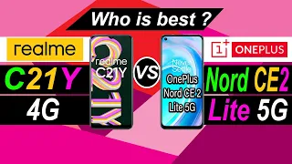 realme c21y vs oneplus nord ce2 lite 5g