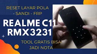 cara bobol layar kunci sandi / pola / bypass frp realme c11 rmx3231 tool gratisan