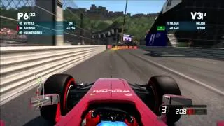 F1 2014 PS3 | Ferrari Alonso | Monaco