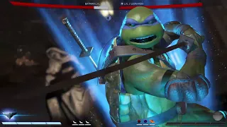 Injustice 2 Batman vs Leonardo