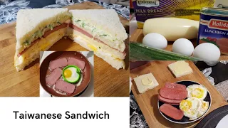 Taiwanese breakfast sandwiches 🥪