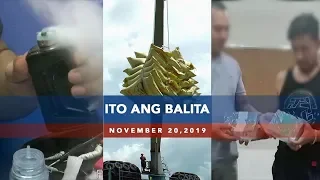 UNTV: Ito Ang Balita | November 20, 2019