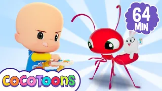 Vamos a contar mentiras y más canciones infantiles de Cleo y Cuquin | Cocotoons