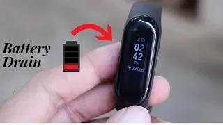 Mi band 3 battery drain issue | Defective or Normal?