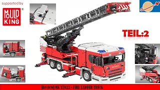 MOULD KING® 17022 Fire Ladder Truck / Supersteine und ein cooler MOC Teil 2