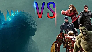 Godzilla VS The Avengers