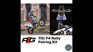 Rade Garage 701 F4 Rally Fairing Kit Unboxing & Install