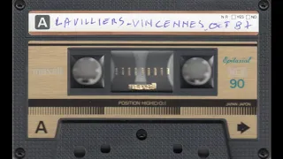 LAVILLIERS VINCENNES OCTOBRE 1987 AUDIO