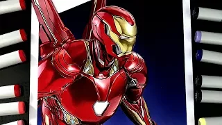 Drawing Iron Man - Avengers: infinity War