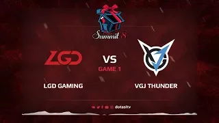 LGD Gaming против VGJ.Thunder, Первая карта, Квалификация на Dota Summit 8