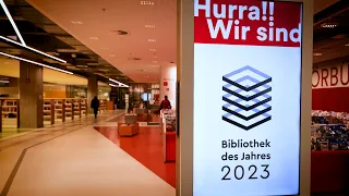 Düsseldorfer Zentralbibliothek ist "Bibliothek des Jahres 2023"