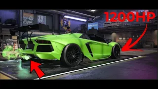 Need for Speed Heat Gameplay - 1200HP LAMBORGHINI AVENTADOR S ROADSTER Customization | Max Build