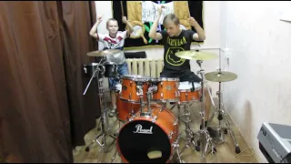 MOZGI - Полюбэ - Пакет АТБ - Drum show - Братья Даниил и Илья Варфоломеевы