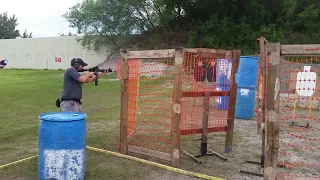 South Florida Pistol Club USPSA PCC Stage 1 practice night. 7-11-2019