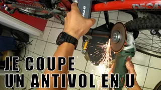 Je coupe un antivol en U - Protection vélo efficace?