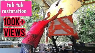 #bajaj #tuktukrestoration #threewheelrepair sri lanka tuk tuk restoration part I