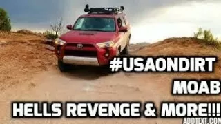 Moab Hells Revenge and Fins N' Things in Stock Toyota 4Runner